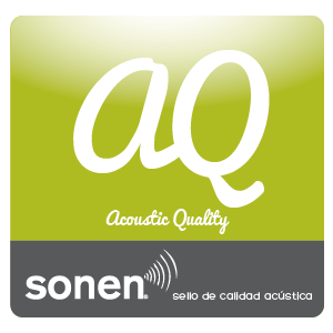 Sello AQ Acoustic Quality de Sonen